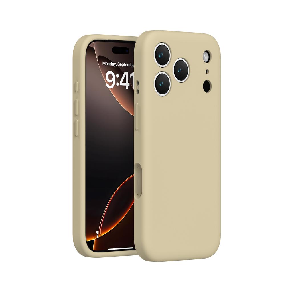 Applicable to Apple 17ProMax mobile phone case Magnetic suction true liquid silicone iPhone16 soap 15 camera AI button