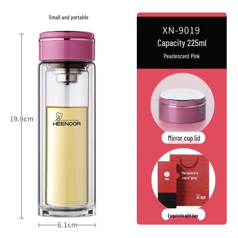 Cenno Double-Layer Glass Cup