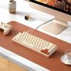 BOW Hot-Swappable Wired Mechanical Keyboard - Universal Compact Gaming with Small Red/Brown Switches, 68 Keys