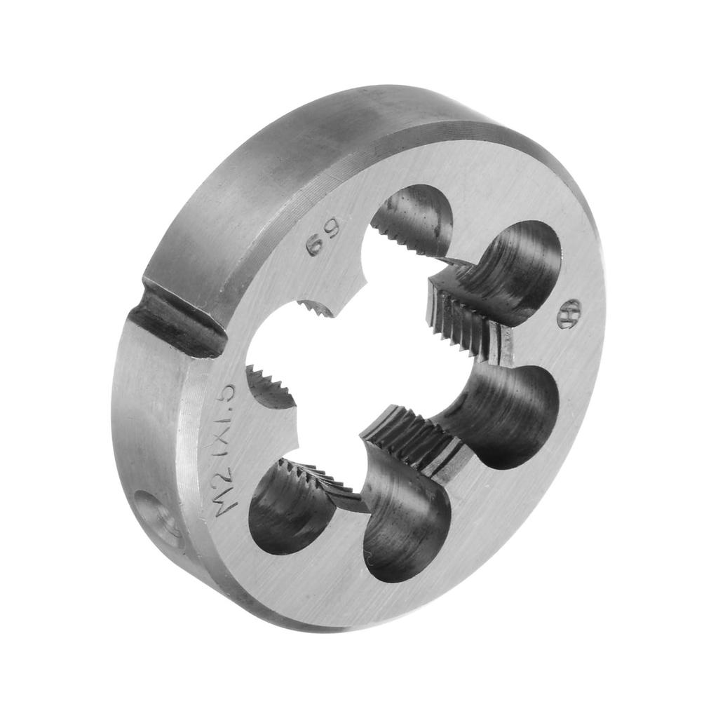 uxcell M27 x Metric Round Dies Machine Thread Right Hand Thread Dies Alloy Steel Thread Cutting Dies 1.5