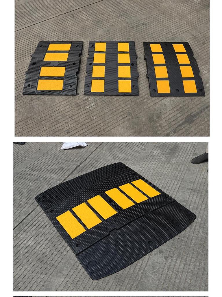 Rubber Anti-Slip Car Speed Bump