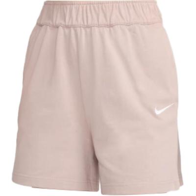 Knitted Loose Fit Three-Quarter Casual Shorts Women Shorts Gray-Brown White DM6729-272