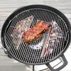 1/2PCS Outdoor Grill Accessory Charcoal Grill Basket Sawdust Smoke Basket  Outdoor Barbecue