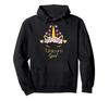 Unicorn Squad Floral Bouquet Outfit Cute Unicorn Face Hearts Hoodie
