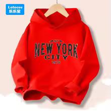 Neuer Baumwoll-Pullover-Hoodie mit Aufdruck Nummer 23 für Jungen, Langarm, Streetwear, Harajuku Top, Kinder Kapuzenpullover Gr. 23
