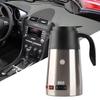 1300ml Car Truck Travel Electric Kettle Pot Heated Water Cup Stainless Steel Travel Kettle Coffee Milk Warmer