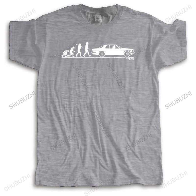 

Men Tee Shirt Fashion Sale 100 Cotton T Shirt Classic W123 Coupe Evolution Car Auto TShirt create A Shirt men summer gift 4XL