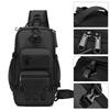 Men's Tactical Chest Bag Multifunctional Sling Backpack Outdoor Hiking Climbing Trekking Rig Pouch Casual Messenger Fanny Pack