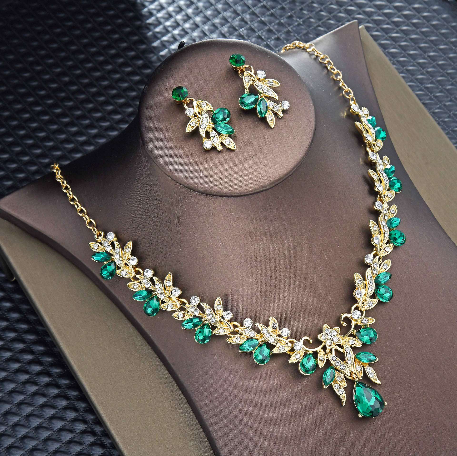 

BLINGBAY женское ожерелье с подвеской, новое ожерелье с ключицей, серьги, комплект из двух предметов, легкие роскошные вечерние украшения для девочек, подарки