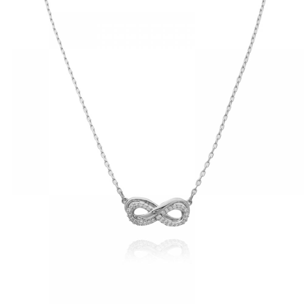 Swarovski 5687265 Hyperbola Infinity Necklace