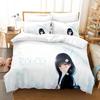 Tomo-chan Is a Girl! Bedding Set Single Twin Full Queen King Size Bed Set Adult Kid Bedroom Duvet Cover Set Anime Bed Sheet Set