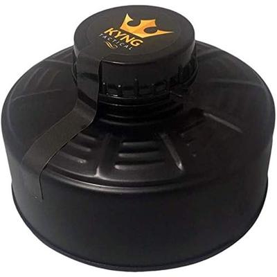 Tactisch 40mm Maskerfilter- Noodvoorbereiding, Industrieel Gebruik, Schilderen, Lasvoorbereiding, Halloween Masker, Verbeterd Premium Zwart 40mm Filter, Verzegeld