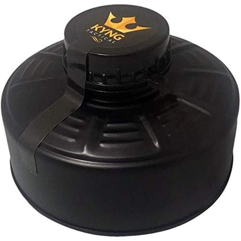 

Тактический 40-мм фильтр для маски - Готовность к чрезвычайным ситуациям, Промышленное использование, Покраска, Подготовка к сварке, Маска на Хэллоуин, Улучшенный Премиум Черный 40-мм фильтр, Герметичный