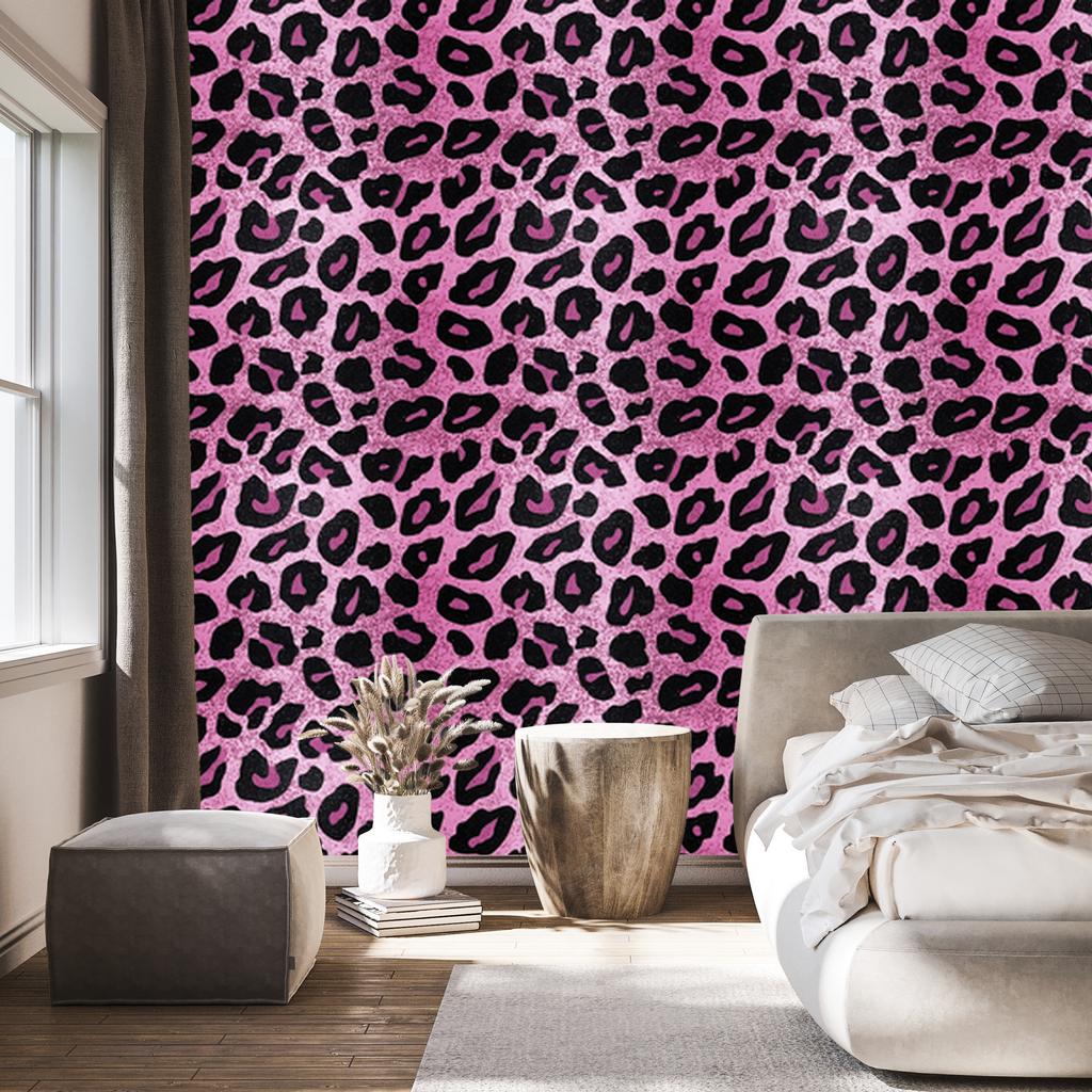 Pink glitter leather wallpaper purple and burgundy 50x1000