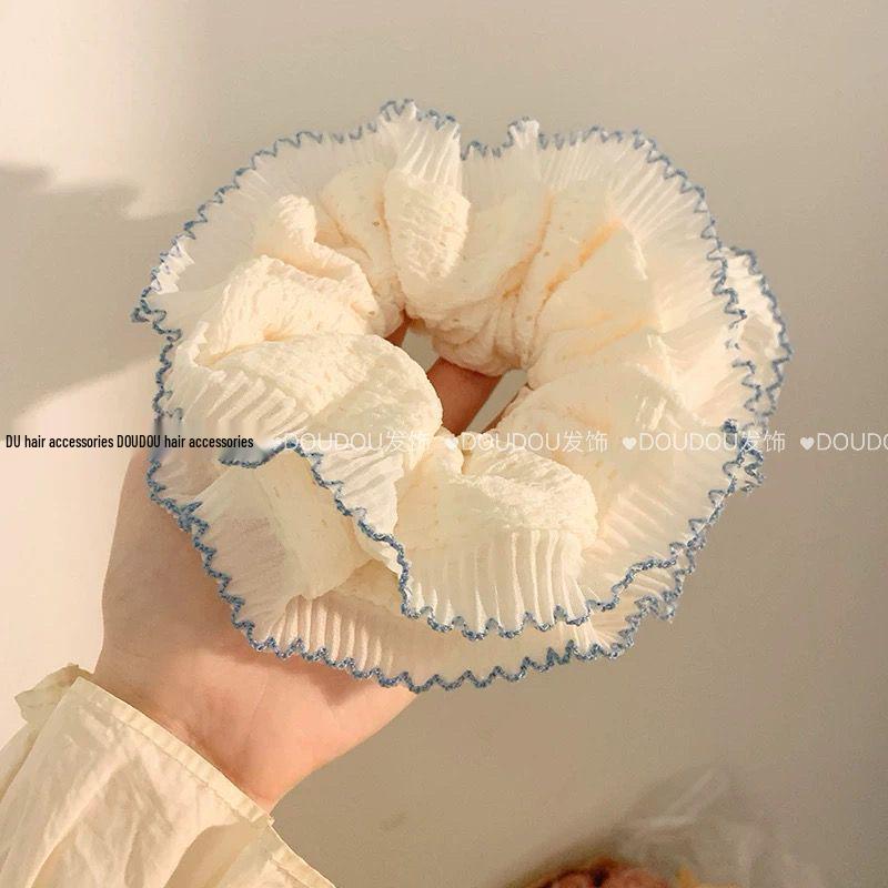 Women's Fresh Intestine Hair Tie: Gentle, Versatile, Sweet & Cute for Damage-free, Stylish Buns this Summer