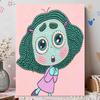 Disney Pearl Painting Pearl Aesthetic Momo for Beginners and Adults, DIY Pearl Diamond Art Painting Kit for Home Wall Decor Gifts
