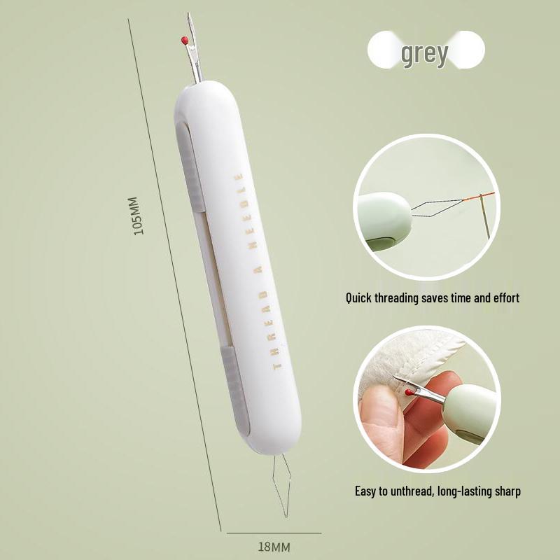 Multifunctional Seam Ripper & Needle Threader for Easy Sewing