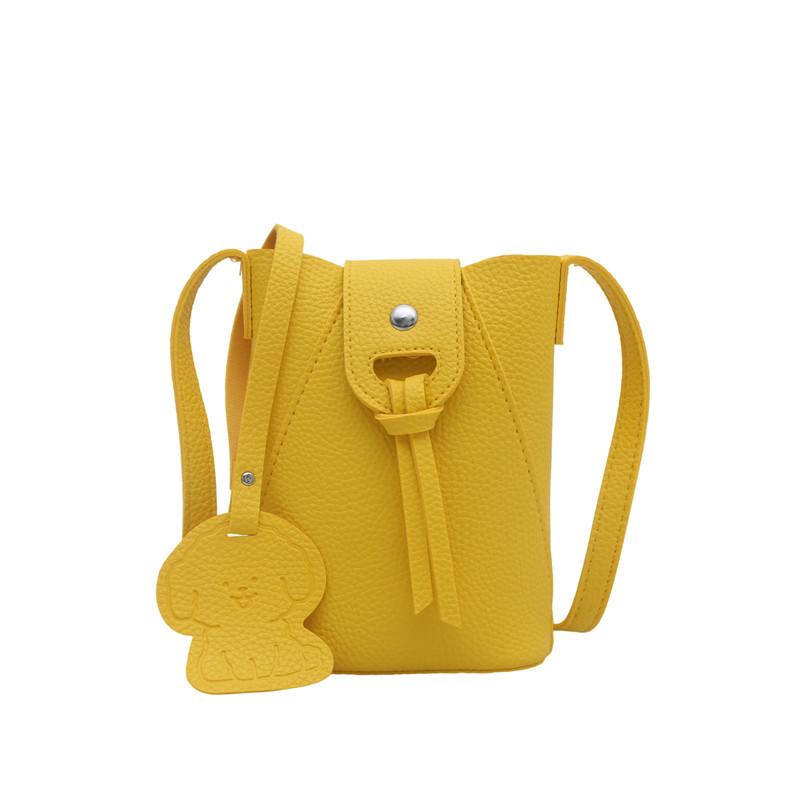 Stylish and simple mobile phone bag women's bag 2 new versatile mini messenger bag textured shoulder bag