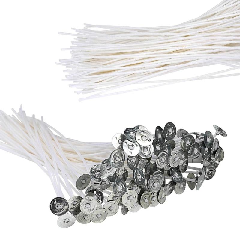 Essential Cotton Candle Wick for DIY Craft Candle Making 10cm/4inch,15cm/6in 20cm/7.87in Candle Wick Candlemaking Tool