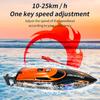 HJ812 RC-båt 2.4G høyhastighets fjernkontroll speedbåt vannleker barn elektrisk RC-båt med lysmodell