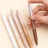 5pcs Coffee Time Gel Pens Set Milk Foam 0.5mm Ballpoint Black Color Gel Ink for Writing Office School