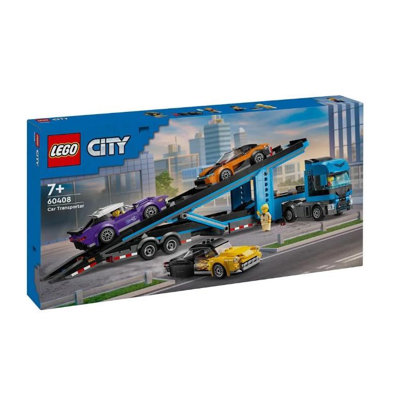 LEGO Sports Car Transport Vehicle Building Blocks 998pcs 60408