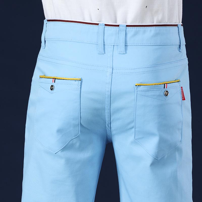 Мужские летние повседневные корейские деловые прямые шорты - модный стиль Seven-Point Size 33