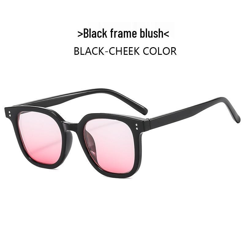 Dámské sluneční brýle s velkým rámem ve stylu korejských influencerů