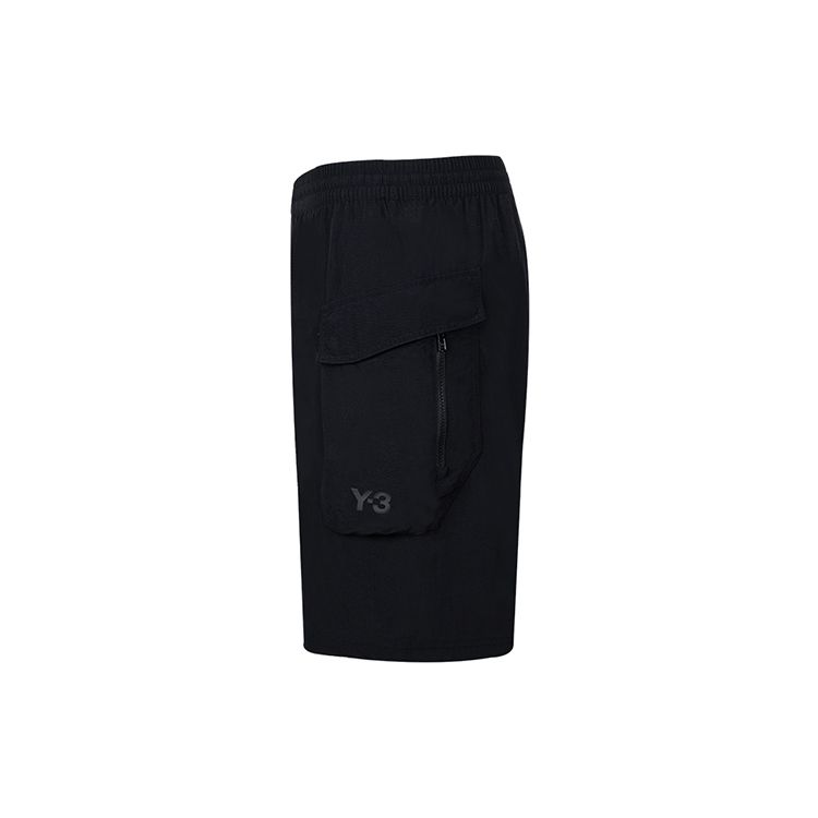 Y-3 Letter Logo Casual Shorts Men Bottoms Black GT5248