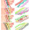 MSCFTFB 200 Pieces Fruit Polymer Clay Beads,Cute Bead for Friendship Bracelet Kit,Craft Spacer Beads for Jewelry Making Earring Making Kit Keychain