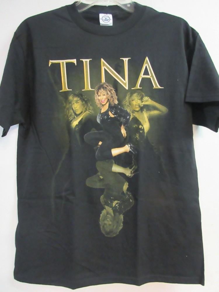 TINA TURNER OFFICIAL MERCH SOLID GOLD TOUR BAND CONCERT MUSIC  MEDIUM Unisex T-Shirt XXXL