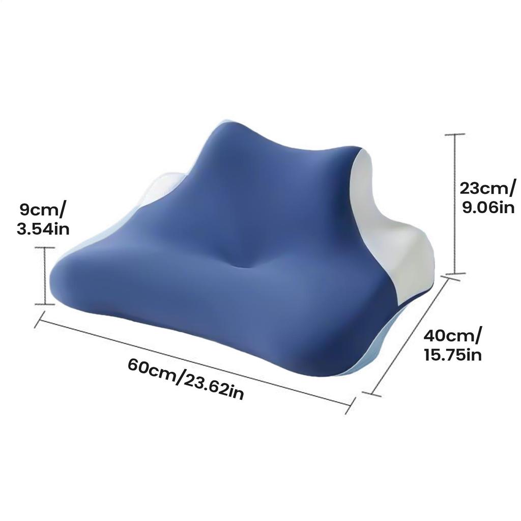 Comfortable Pillow Portable Pad Sleeping Face Down Pillow For Pregnancy Relaxation Recovery Wellness Daily Bedroom Comfort