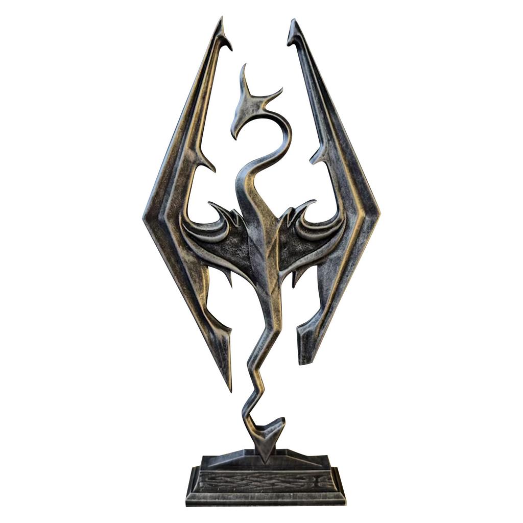 Dragon, Elder Scrolls V Decoration, Statue
