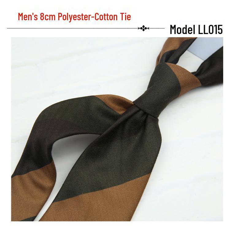 Men's Trendy 8CM Printed Tie: Business, Casual, Retro Fashion Accessory