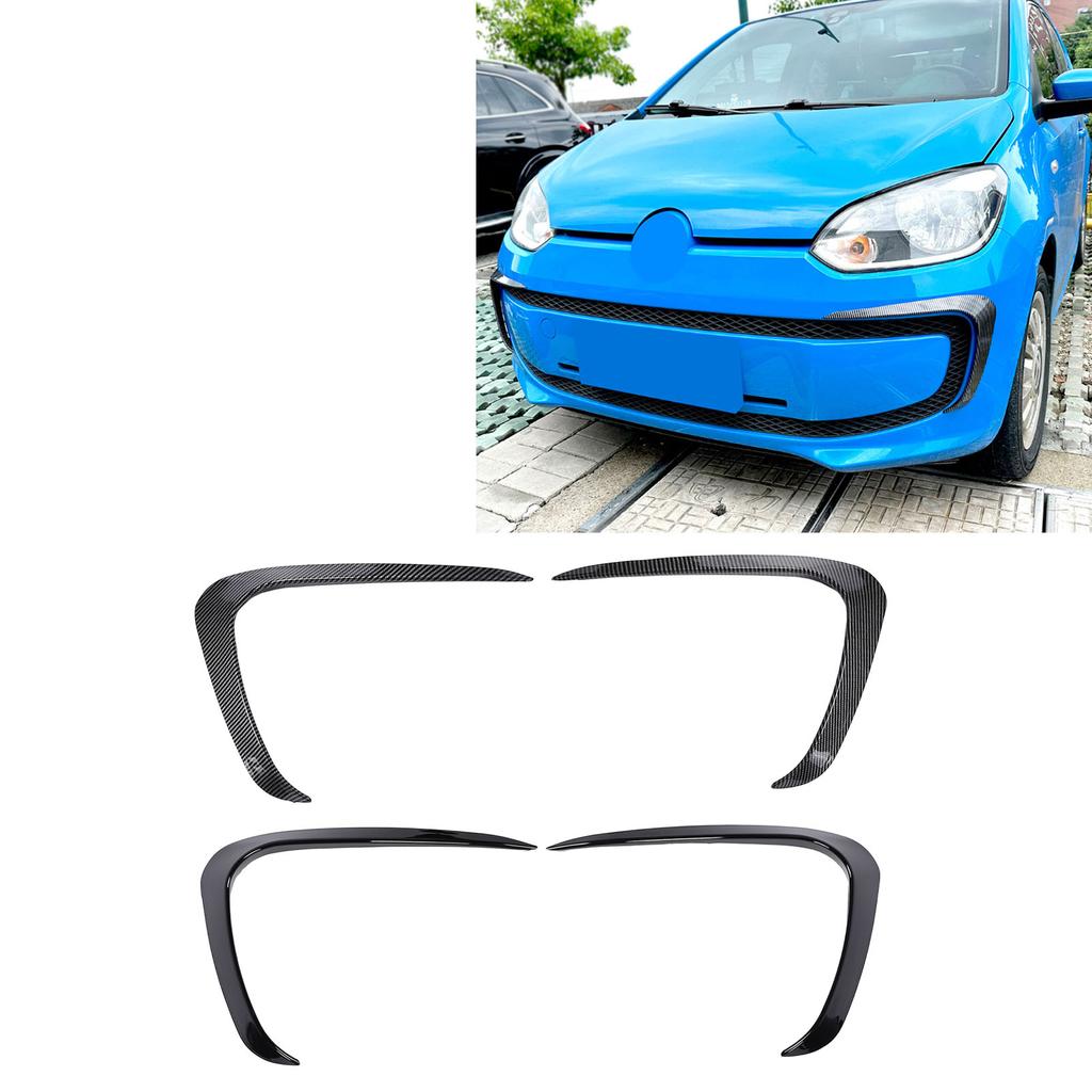 1 Pair Front Air Vent Splitter Enhanced Aerodynamics Sporty Look Increased Downforce Bumper Splitter