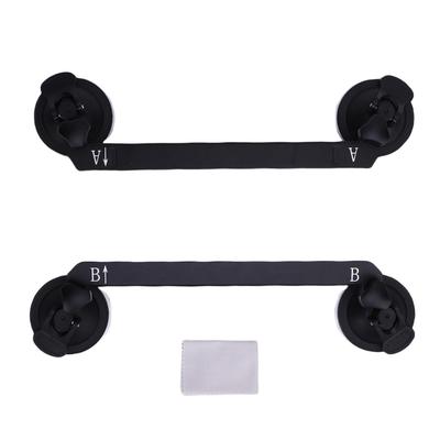 Rectangular Satellite Suction Cup Mount Fit for Mini Car Sunroof Rear Window Windshield Aluminum Stable Signal for RVs