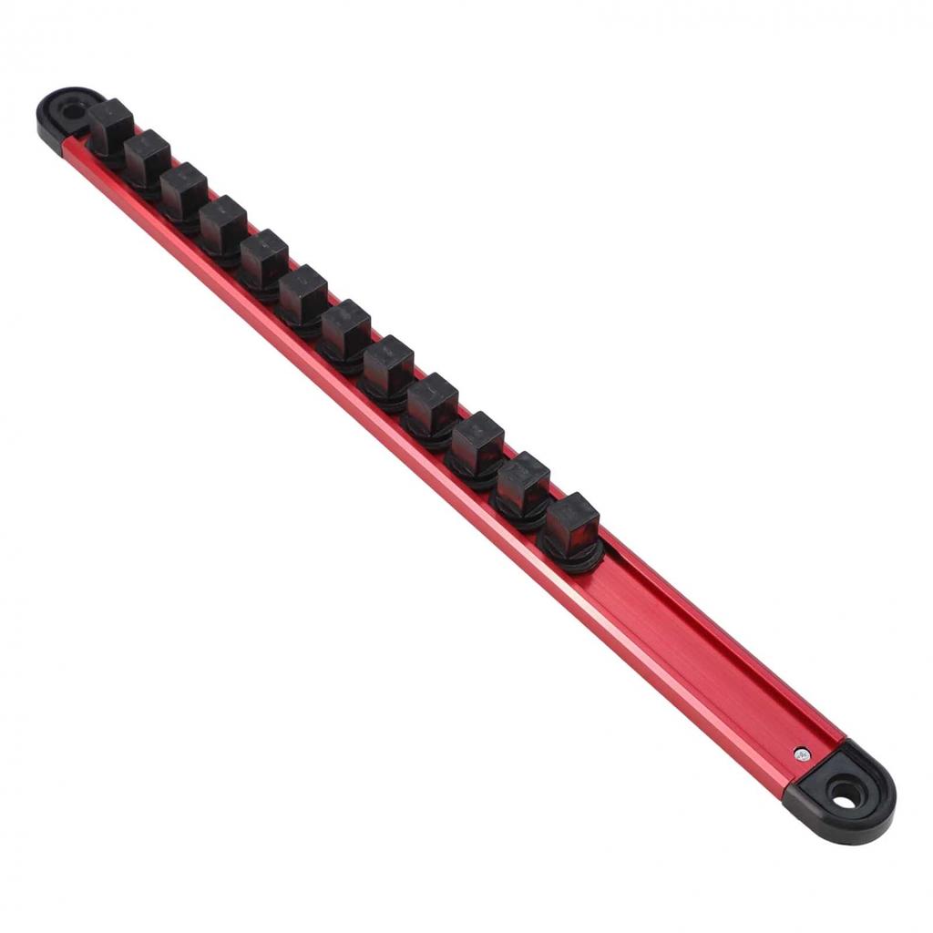 Socket Holder with 360 Swivel and Slide Function for 1/4 3/8 1/2 Inch Sockets