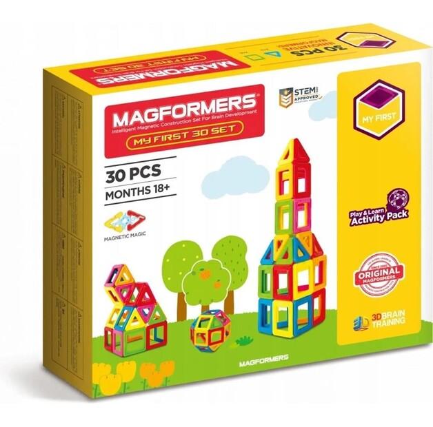 Конструктор магнитный Magformers My First, 30 деталей 5702001