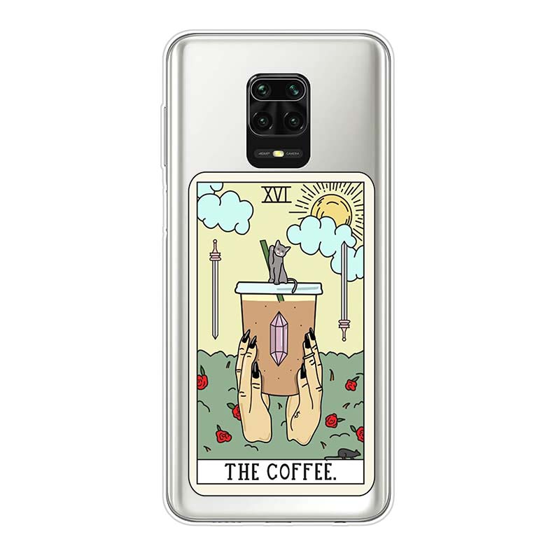 Art Pizza Coffee Silicone Cover For Xiaomi Redmi Note 10 10S 9 9S Pro Max 9T 8T 8 7 6 5 Pro 5A 4X 4 Phone Case