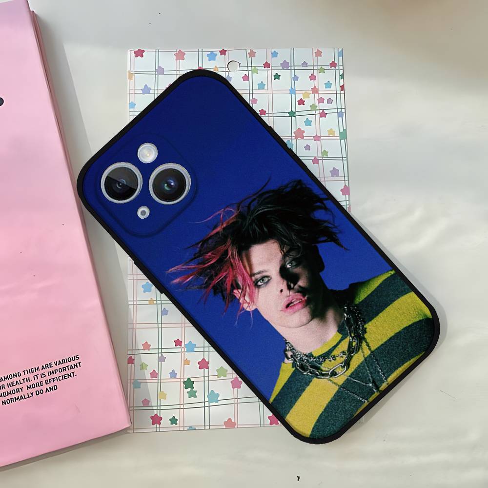 Yungblud Music Singer Phone Case For IPhone 1716 15 14 13 Pro Max 11 12 Mini X Xs XR Black Silicone Cover