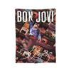 Bons Jovis s Rock Blankets Flannel Summer Air Conditioning  Multifunction Super Warm Throw Blanket for Home Outdoor Quilt