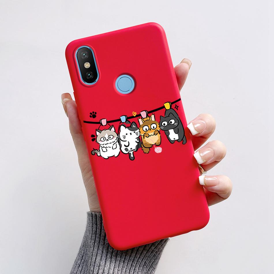 Case For Xiaomi Mi A2 Lite MiA2 Cute Bear Cartoon Frog Soft Silicone Phone Case Bumper For Xiaomi Mi A2 Lite A2lite Back Cover