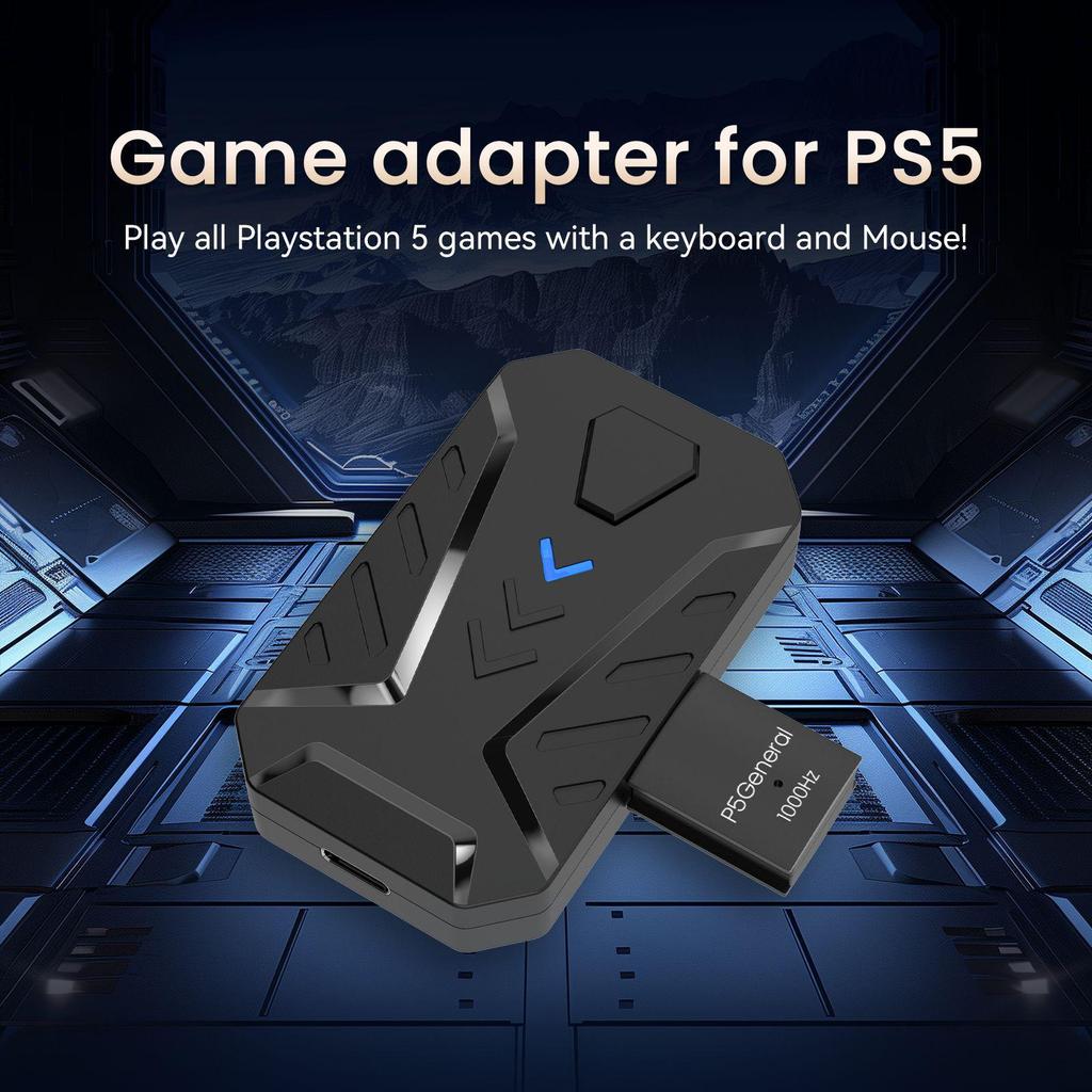 Gamwing-Master-P5: PS5 Plug & Play Keyboard and Mouse Converter