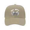 JUST DEEZ European and American hard top baseball cap women's spring and autumn outdoor sun hat solid color cap men