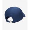 Nike Dry Fit Club Unstructured Metal Swoosh Cap M   Midnight Navy  Metallic Silver  Fb5372 410