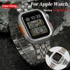 Stainless Steel Strap+Case For Apple Watch Ultra3 2 49mm 46 45mm 44 42mm Watch Luxury Bracelet For iWatch Series 11 10 9 8 7 6