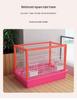 Large Indoor Rabbit Cage with Automatic Manure Cleaning for Household Use