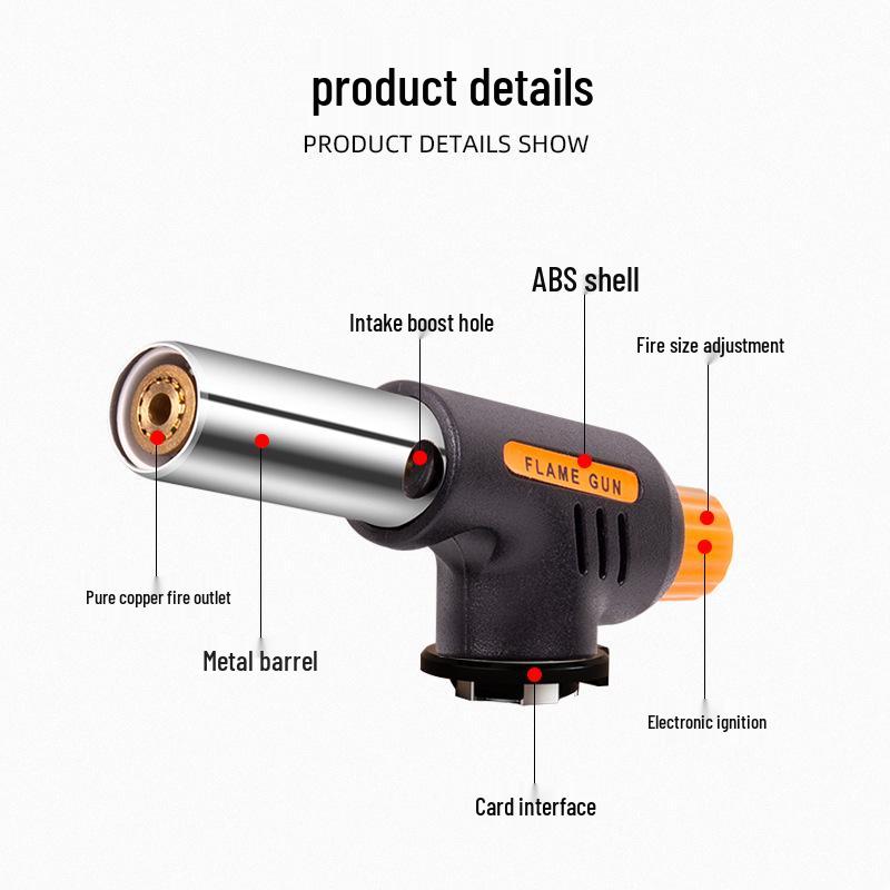 Supply 803# Blowtorch Gas Flame Welding Torch for Outdoor Barbecue Ignition
