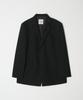 Tradclub Core Hidden Button Over-Casual Setup Suit Blazer (Black)