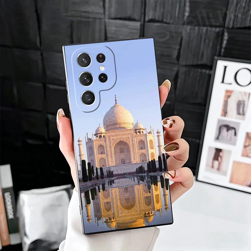 Islam Muslim Mosque Soft Phone Case for Samsung Galaxy S26 S25 Edge S24 Ultra S23 Plus S22 S21 FE S20 Black Cover Back Shell